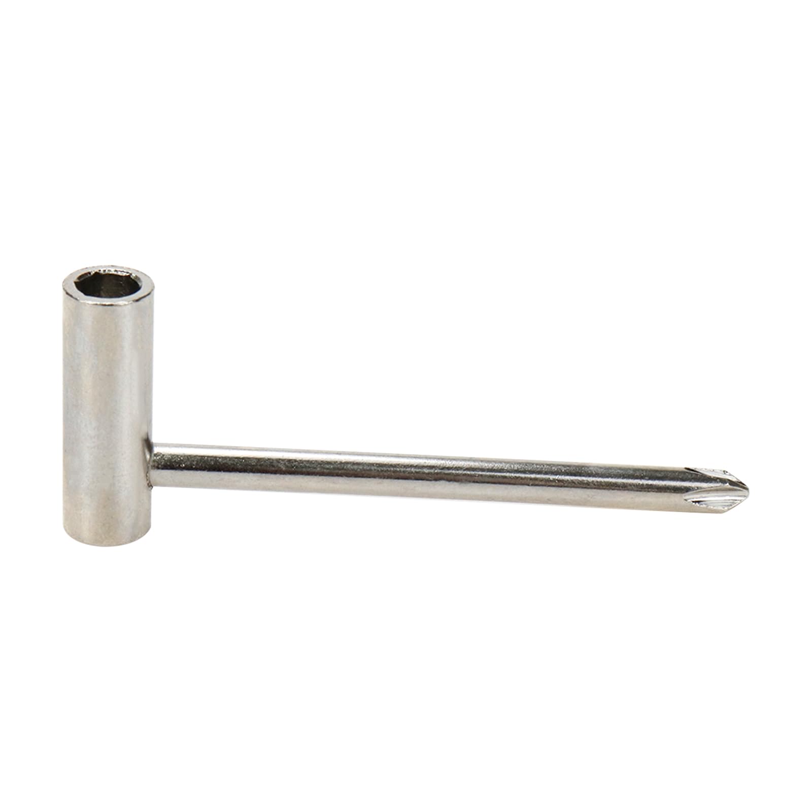 Savagrow Taylor Guitar Truss Rod Wrench 1/4'' Nut Driver With Cross Screwdriver Metal Adjustment Wrench